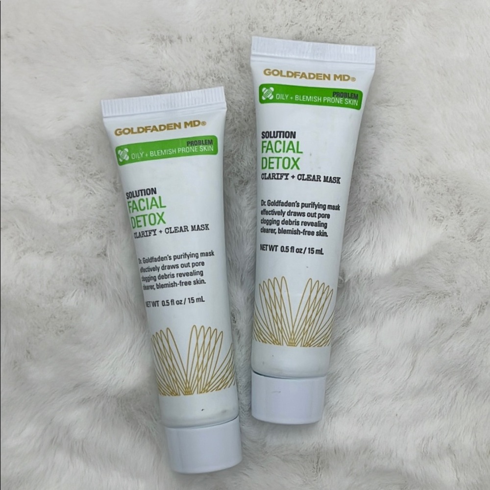 Goldfaden MD Facial Detox Clarify + Clear Purifying Mask - Set of 2 Minis